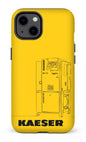 iPhone 13 Tough Matte Kaeser - The Golden Blueprint -