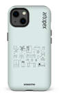iPhone 13 Tough Matte L'essentiel menthe par Artopex -