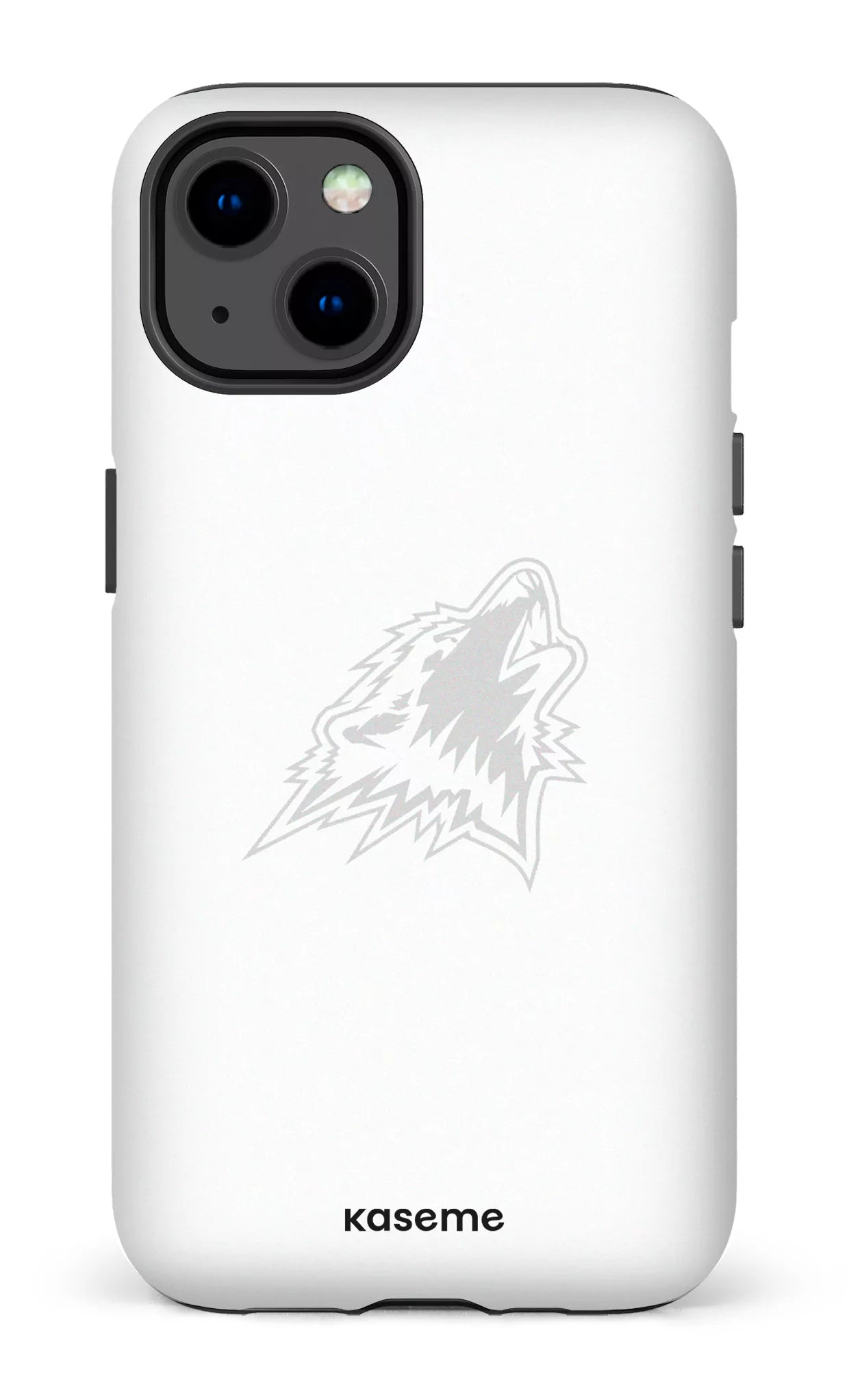 iPhone 13 Tough Matte Les Huskies Blanc -