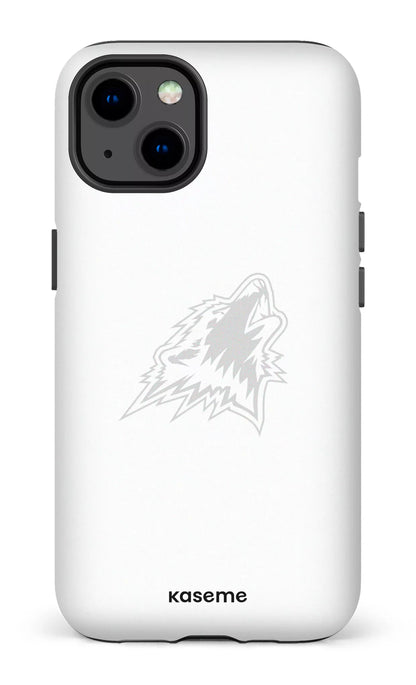 iPhone 13 Tough Matte Les Huskies Blanc -