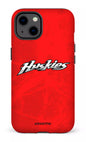 iPhone 13 Tough Matte Les Huskies Rouge -