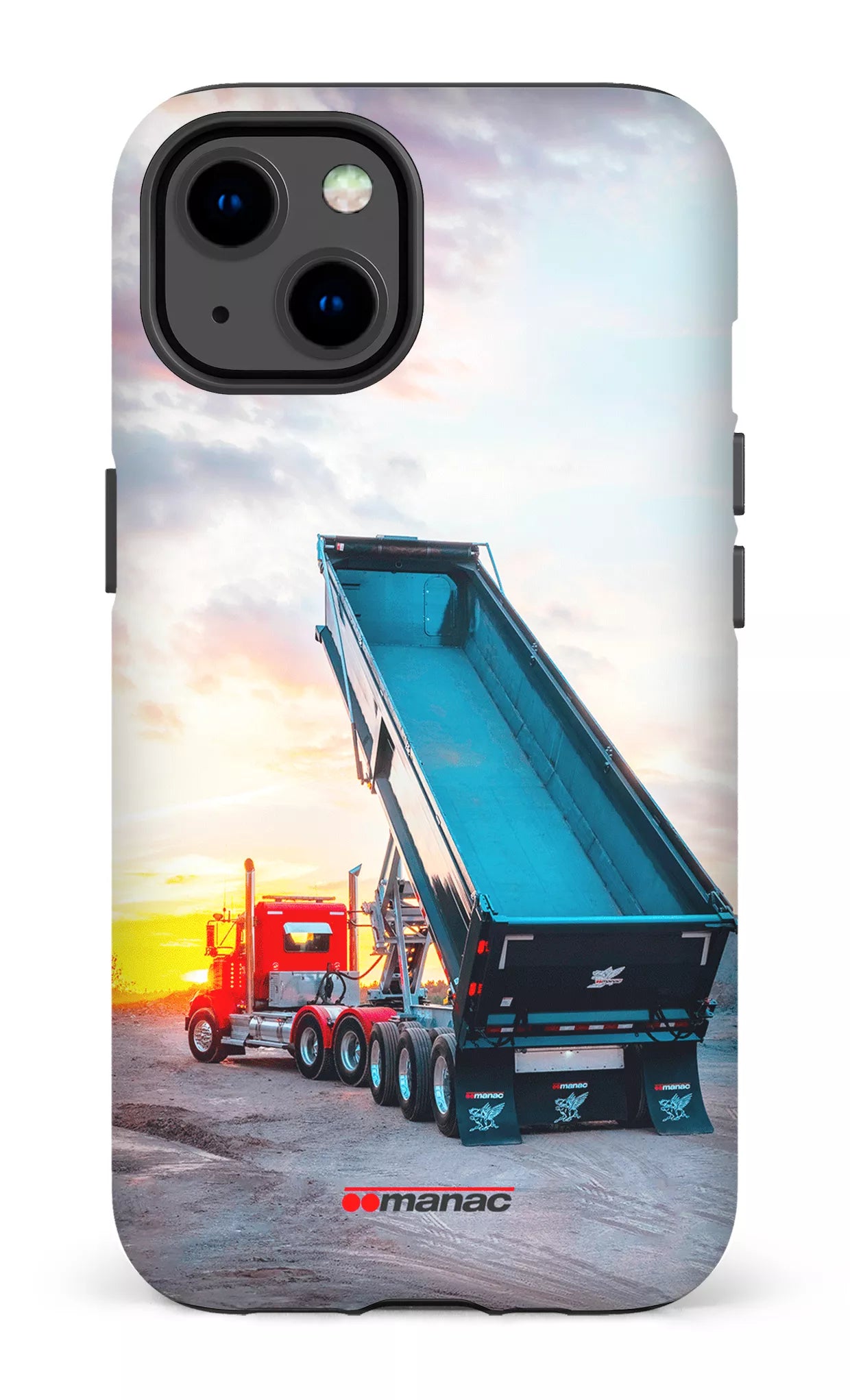 iPhone 13 Tough Matte Maxwing Steel End Dump -