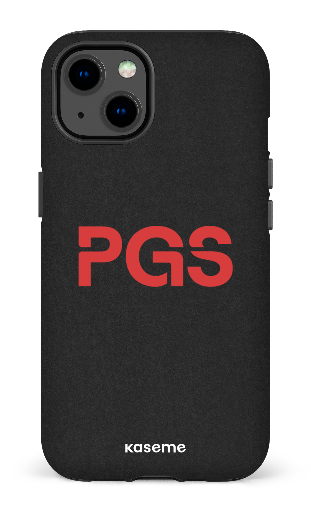 iPhone 13 Tough Matte PGS Noir&Rouge -