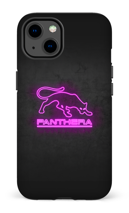 iPhone 13 Tough Matte Panthera Logo Neon -