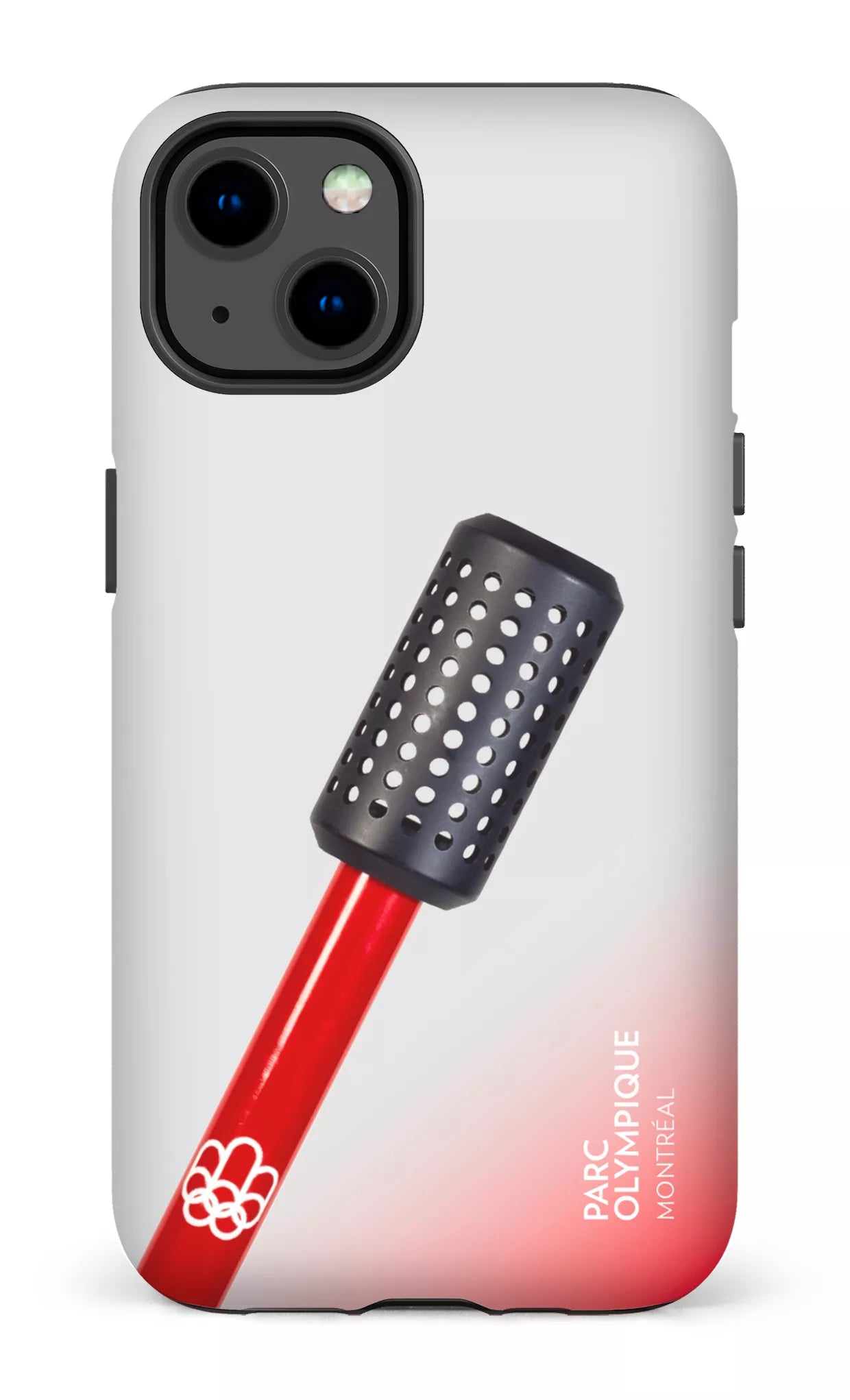 iPhone 13 Tough Matte Parc Olympique - Flambeau Incliné -