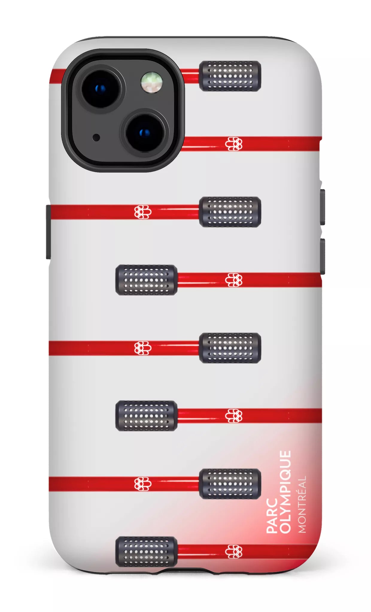 iPhone 13 Tough Matte Parc Olympique - Flambeau Multi -
