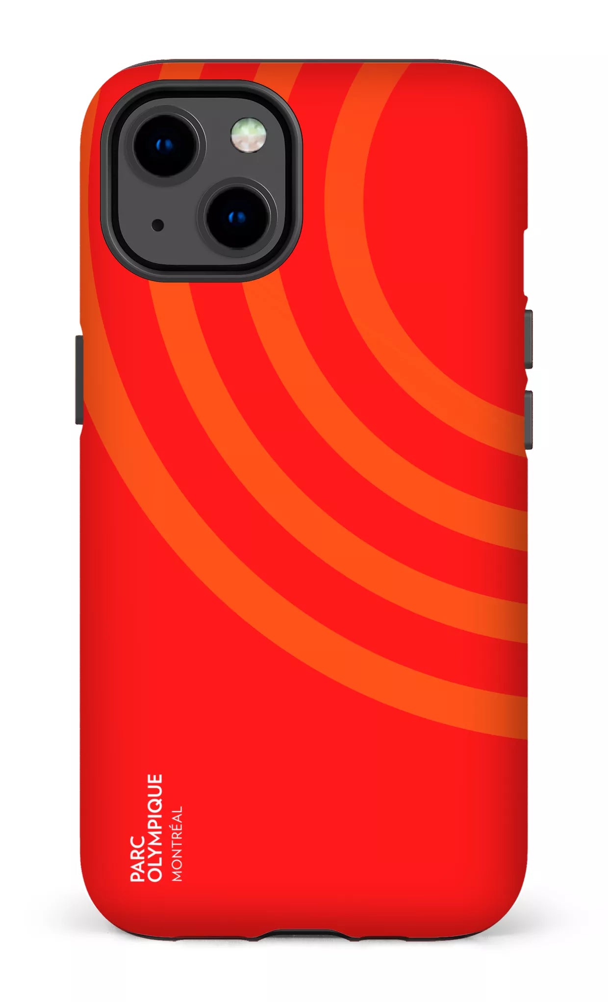 iPhone 13 Tough Matte Parc Olympique - Logo Rouge -