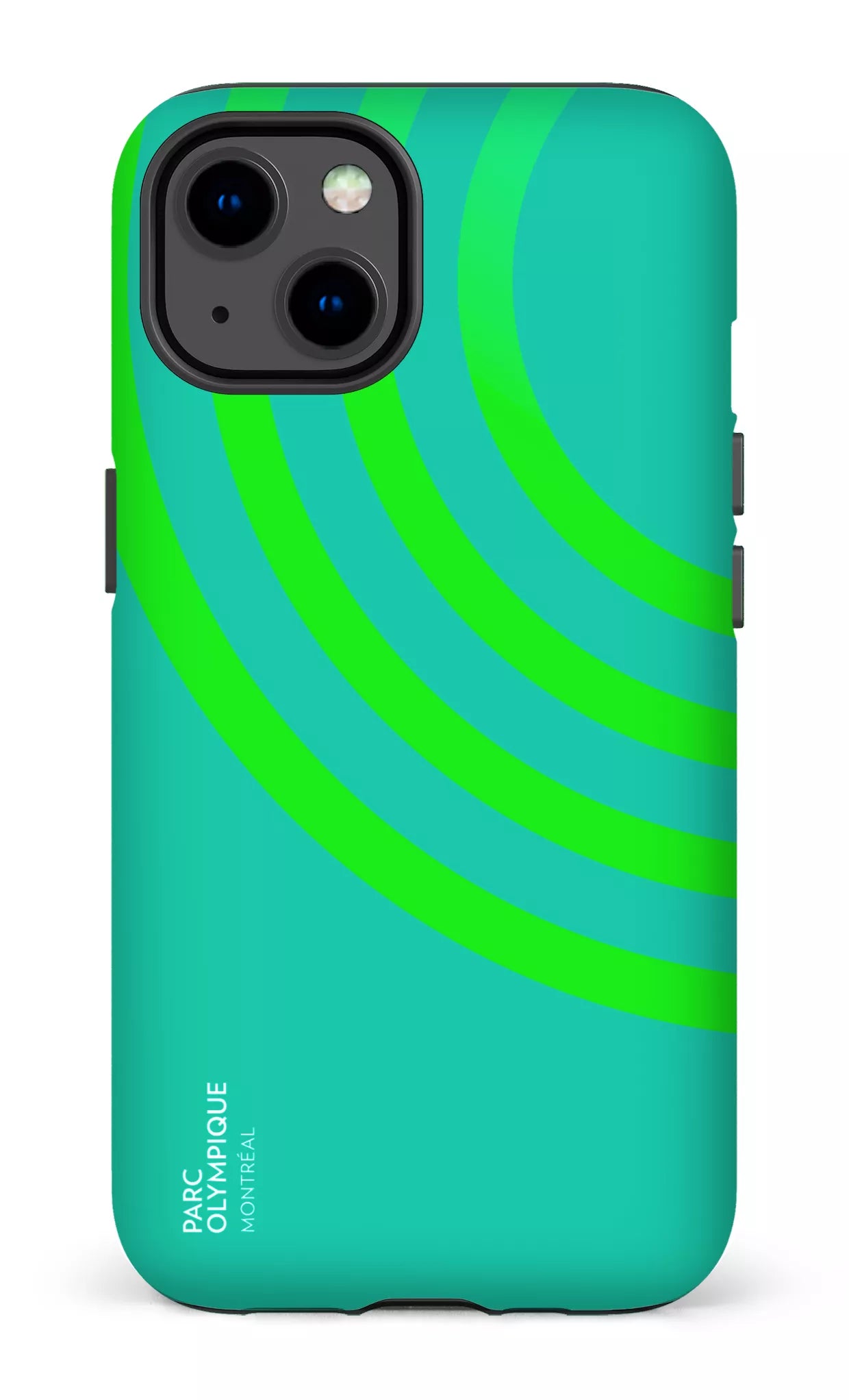 iPhone 13 Tough Matte Parc Olympique - Logo Vert -