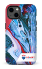 iPhone 13 Tough Matte Peinture marbrée claire de Francheville -