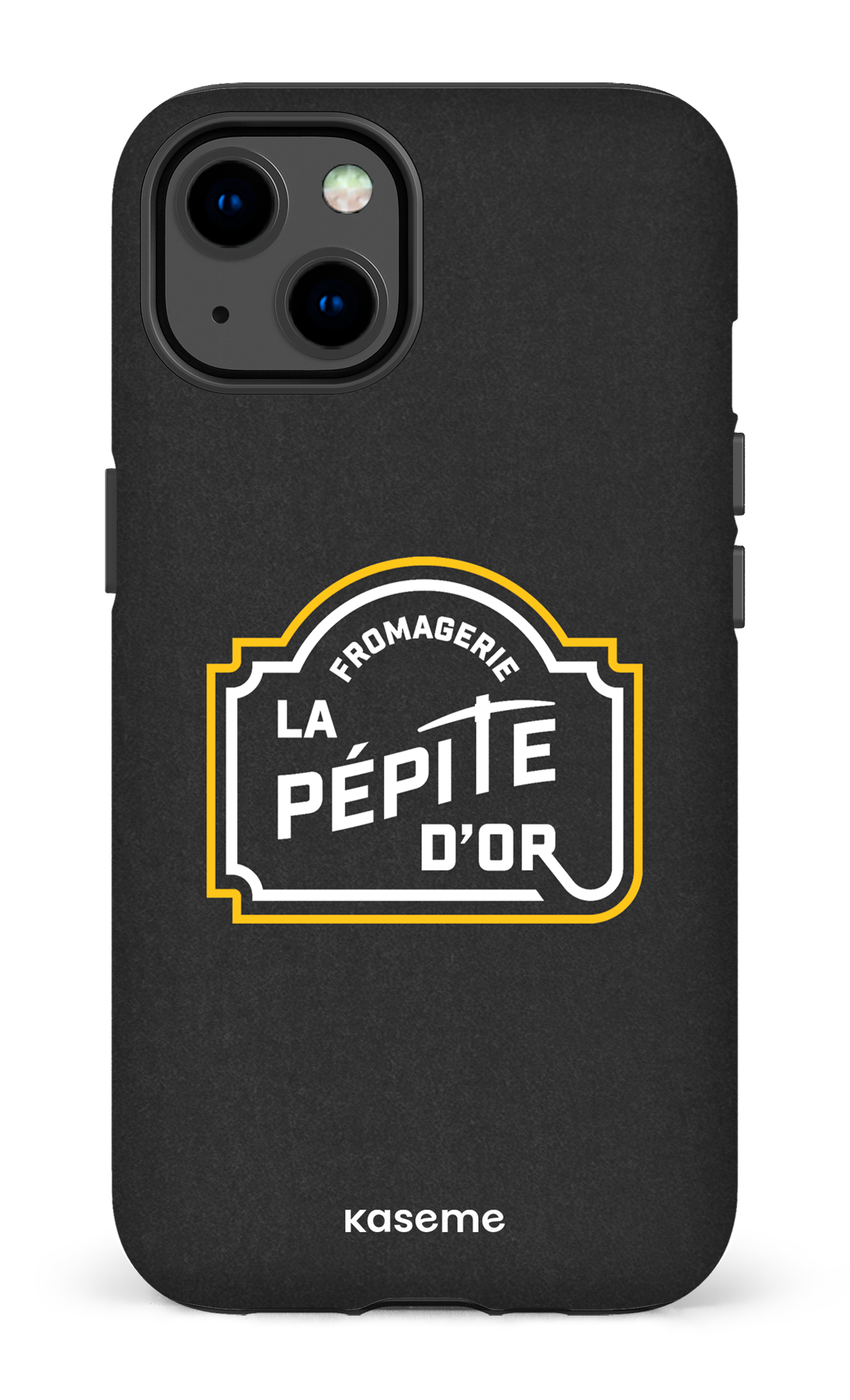 iPhone 13 Tough Matte Pépite Noir -