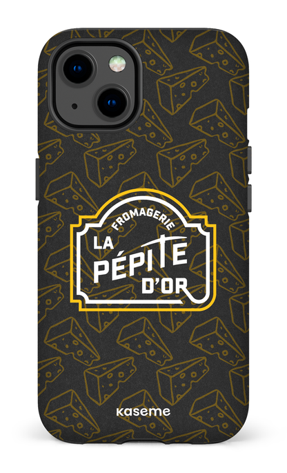 iPhone 13 Tough Matte Pépite x Fromages Noir -