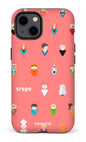 iPhone 13 Tough Matte Personnages Saumon -