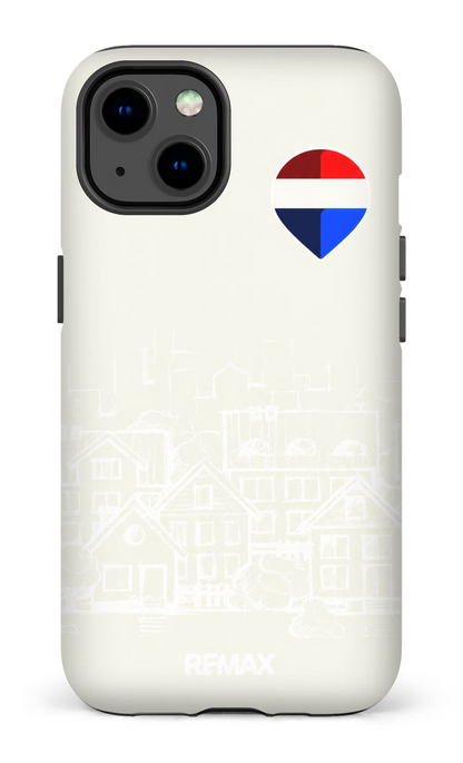 iPhone 13 Tough Matte Remax Sketch Beige -