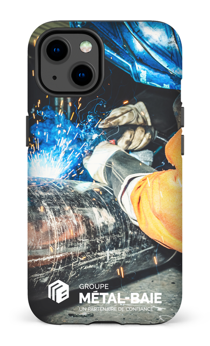 iPhone 13 Tough Matte Soudure par Métal-Baie -