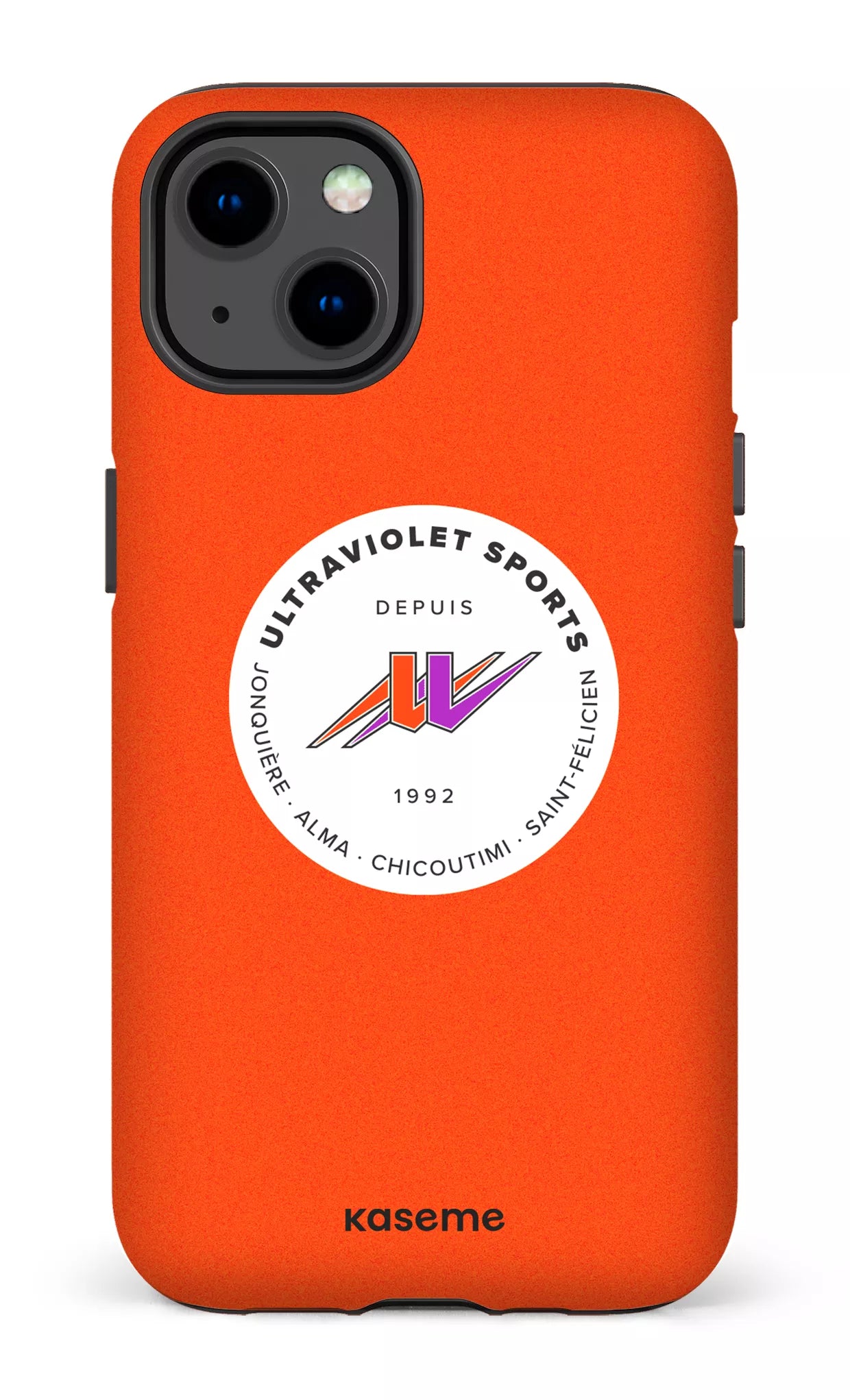 iPhone 13 Tough Matte UltraViolet - Orange -