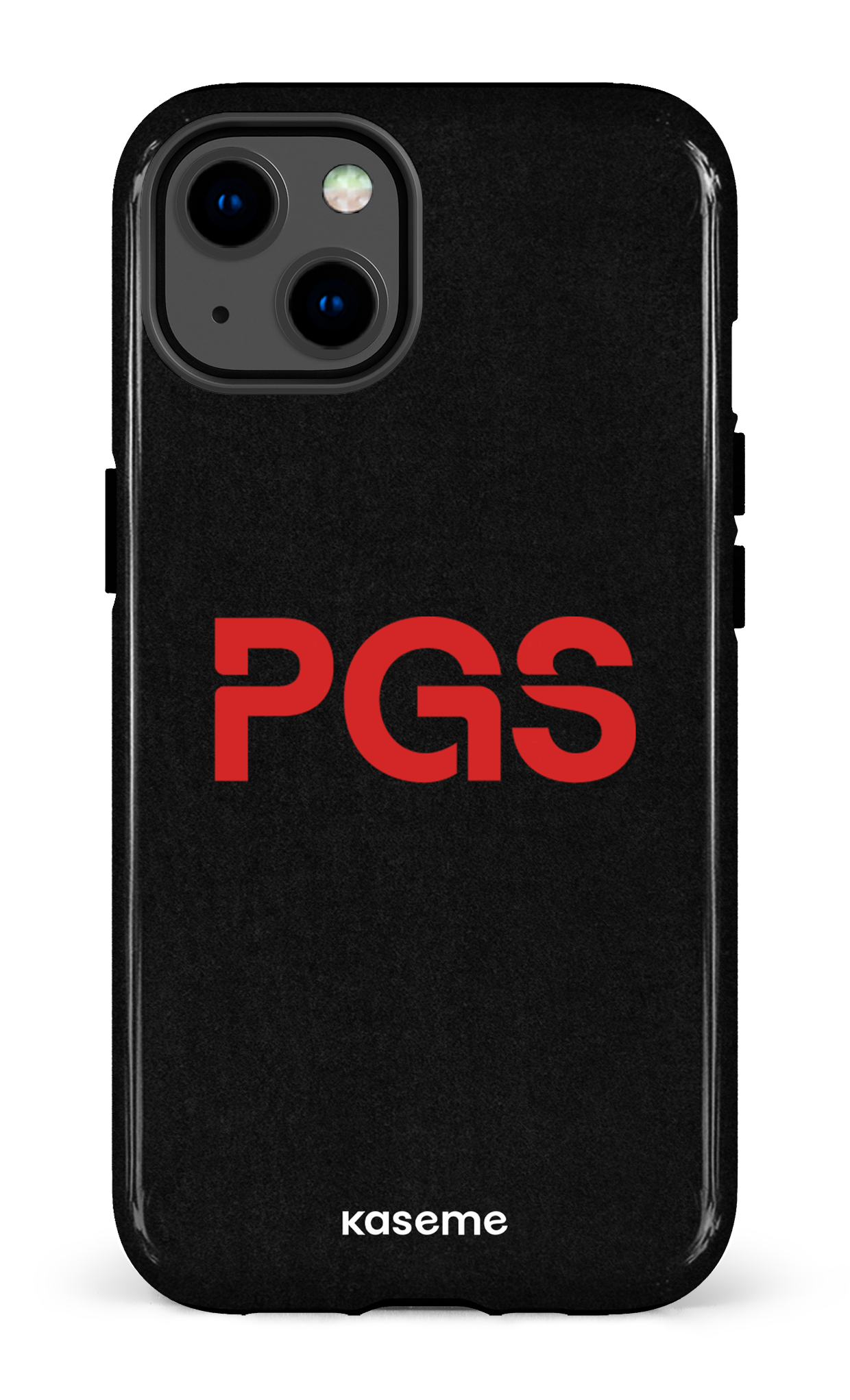 iPhone 13 Tough PGS Noir&Rouge -