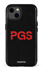 iPhone 13 Tough PGS Noir&Rouge -