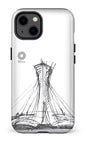 iPhone 13 Tough Parc Olympique - Croquis Blanc -