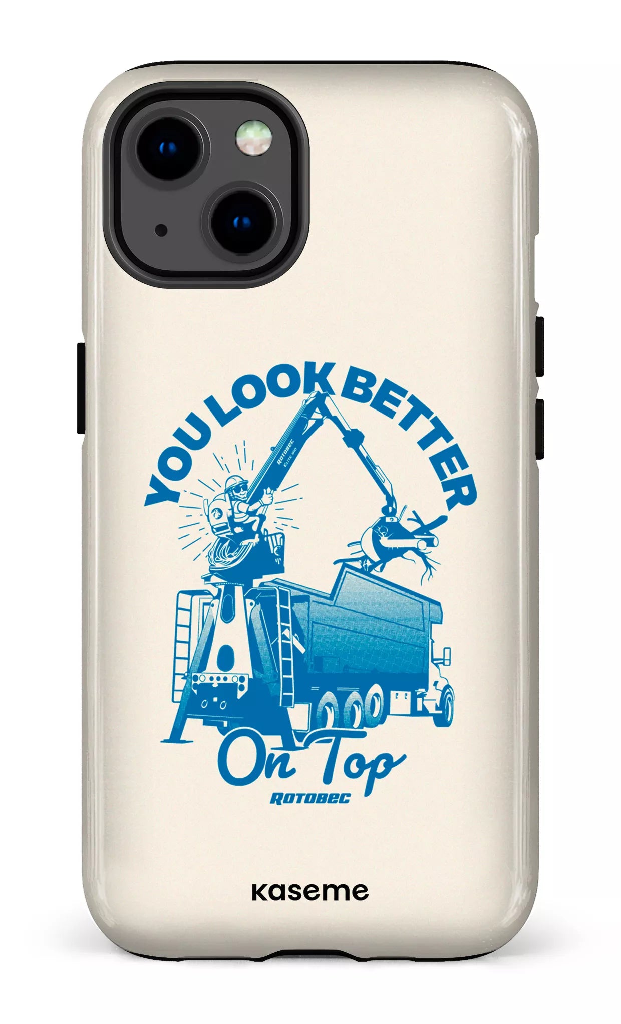 iPhone 13 Tough Rotobec Beige -