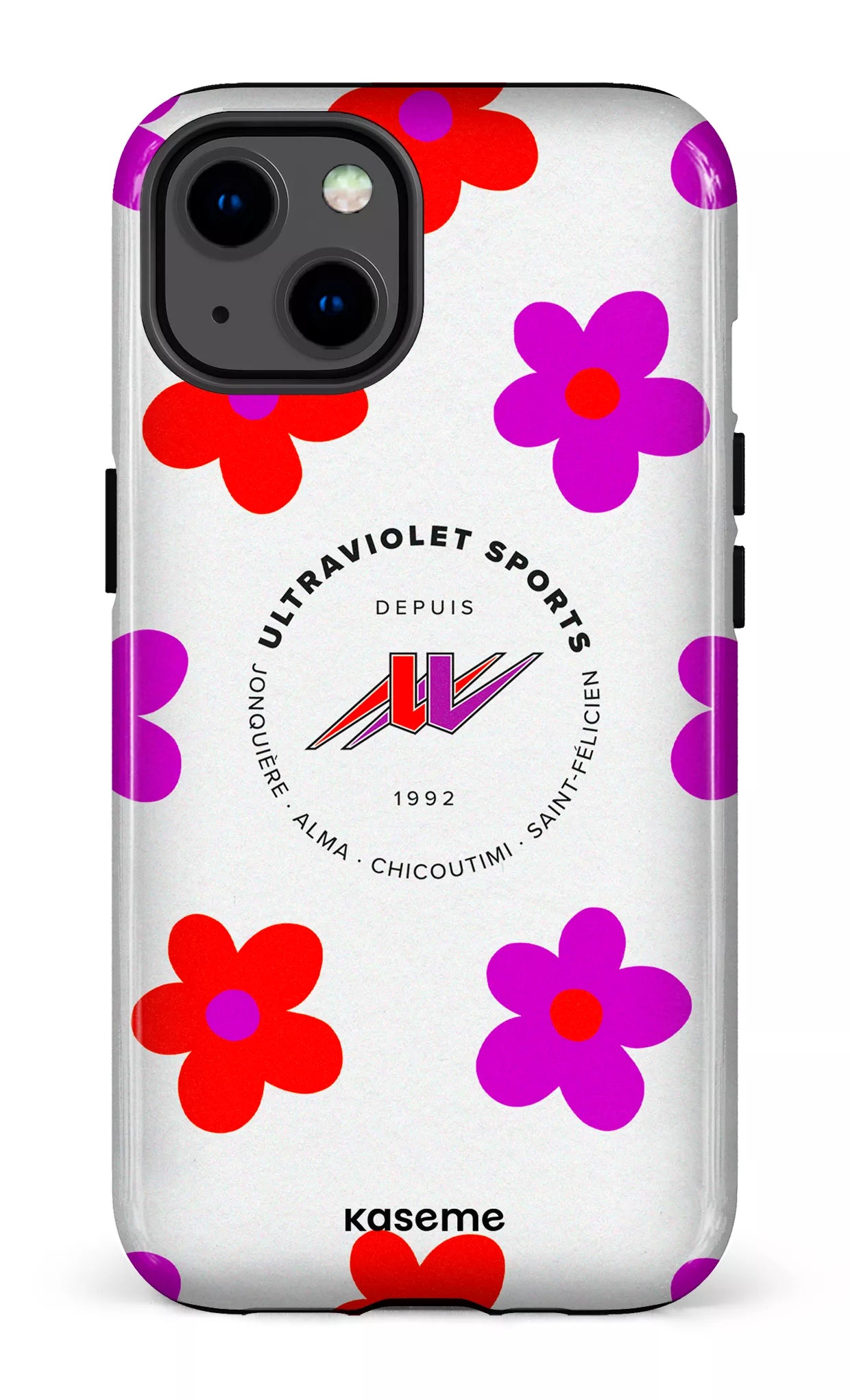 iPhone 13 Tough UltraViolet Fleurs -