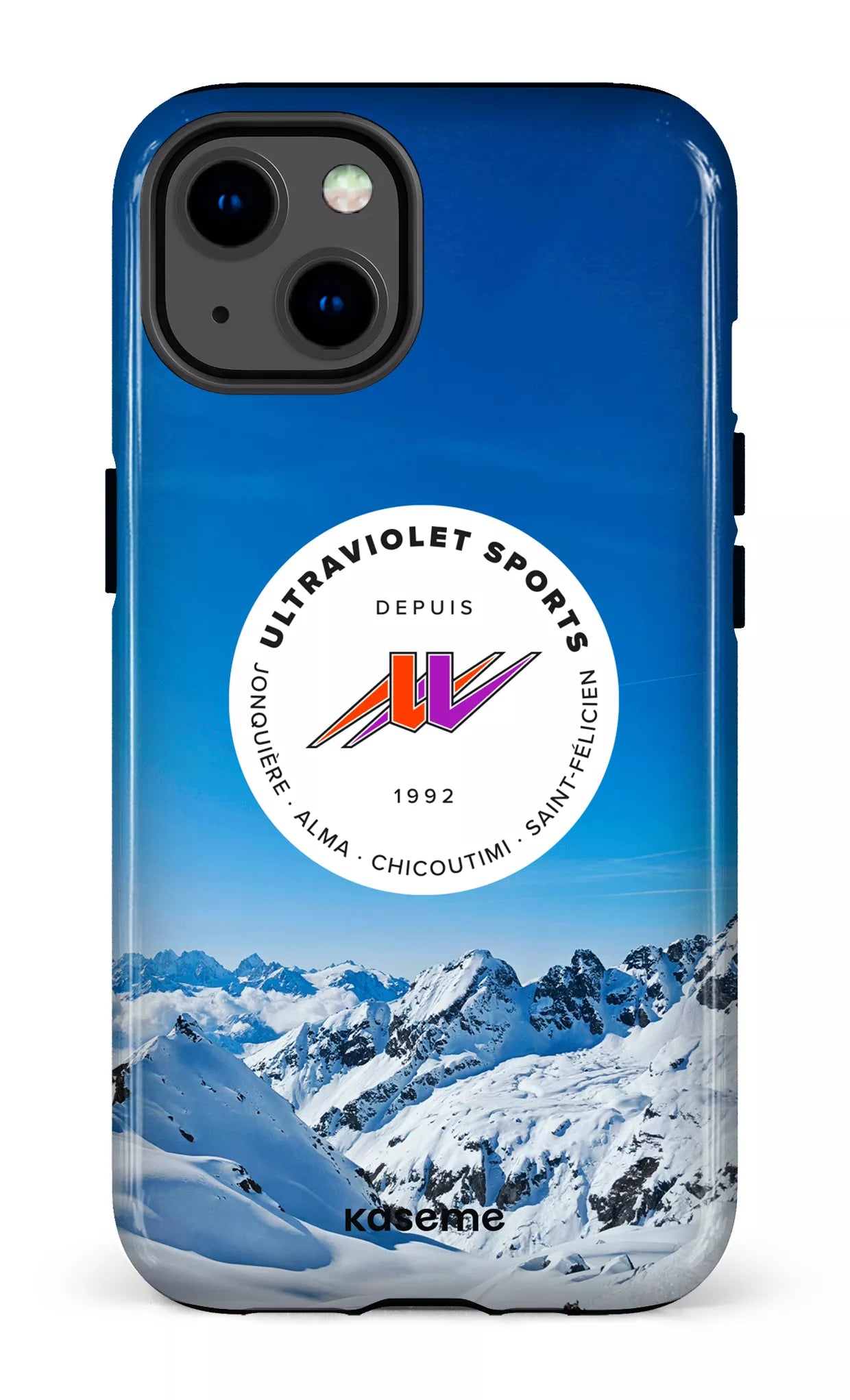 iPhone 13 Tough UltraViolet Montagnes -