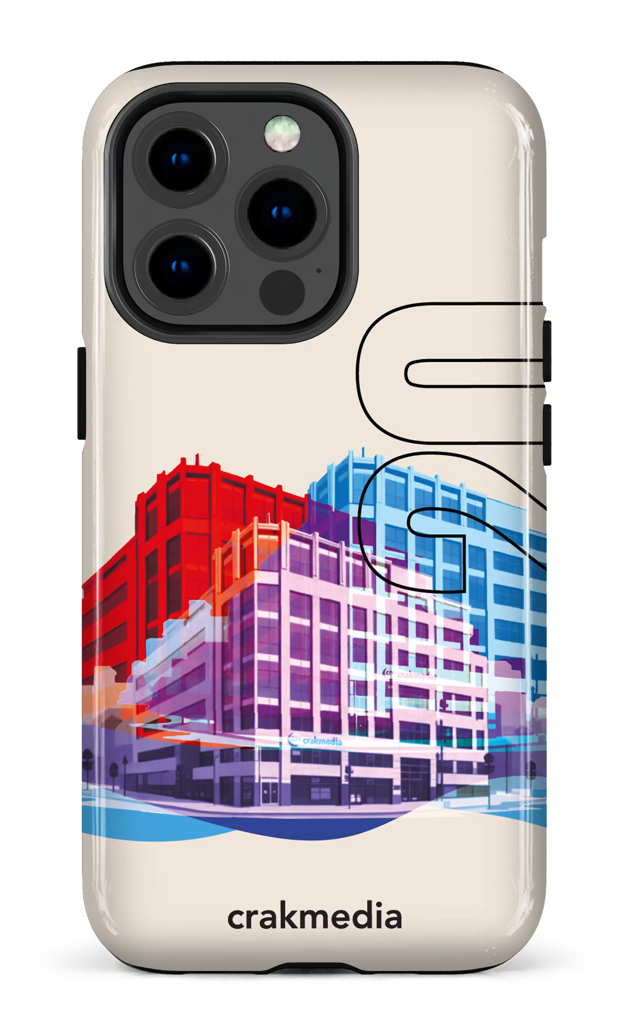 iPhone 13 pro Tough Building Crakmedia -