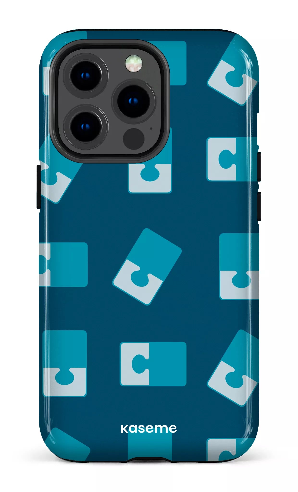 iPhone 13 pro Tough Casse-tête Bleu -