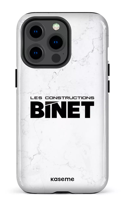 iPhone 13 pro Tough Constructions Binet Marbre -
