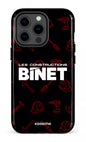 iPhone 13 pro Tough Constructions Binet Noir -