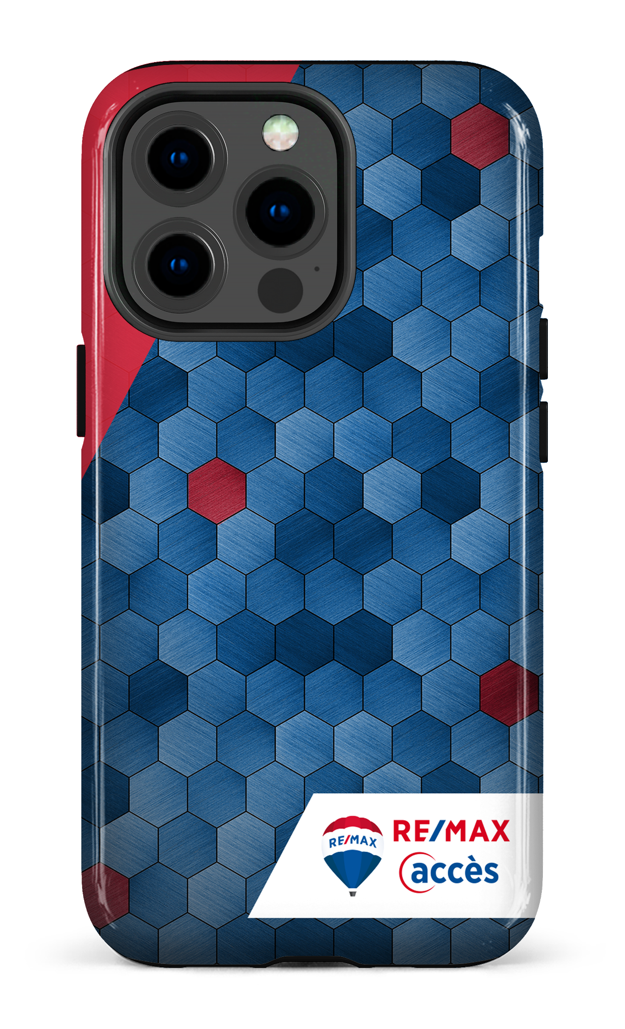 iPhone 13 pro Tough Exagones texturés -