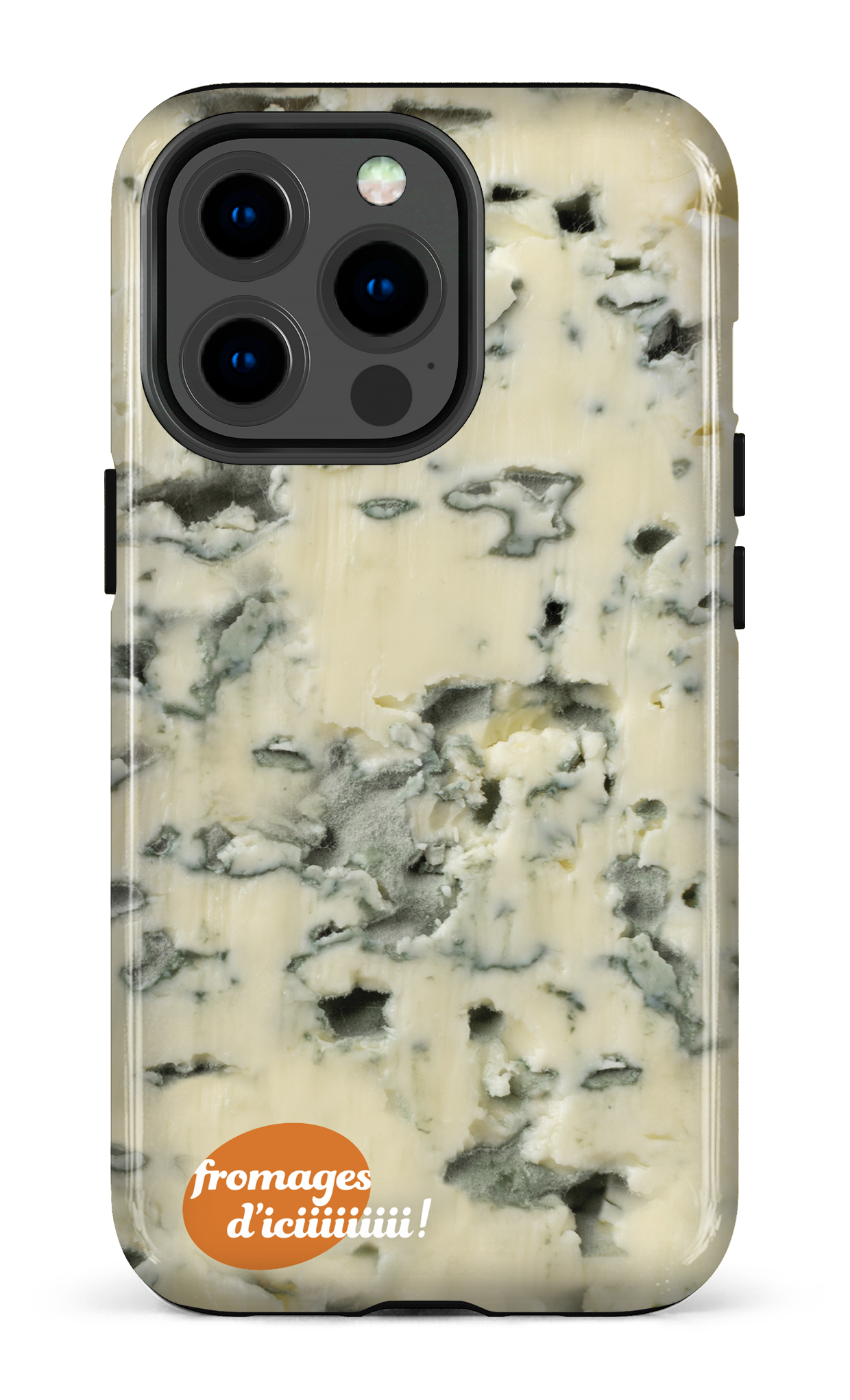 iPhone 13 pro Tough Fromage Bleu Logo -