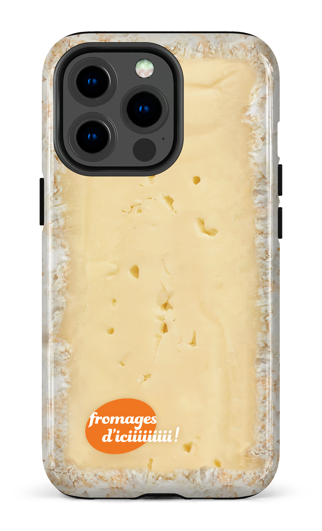 iPhone 13 pro Tough Fromage Brie Logo -