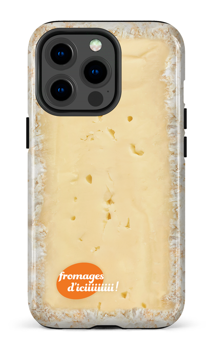 iPhone 13 pro Tough Fromage Brie Logo -