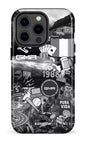 iPhone 13 pro Tough GMR Collage Noir et Blanc -