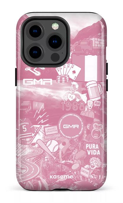 iPhone 13 pro Tough GMR Collage Rose -