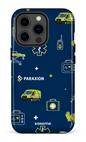 iPhone 13 pro Tough Icônes bleu Paraxion -