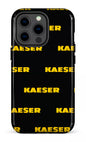 iPhone 13 pro Tough Kaeser Pattern Noir -