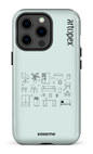iPhone 13 pro Tough L'essentiel menthe par Artopex -