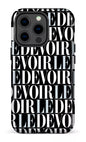 iPhone 13 pro Tough Le Devoir — Gros logos -