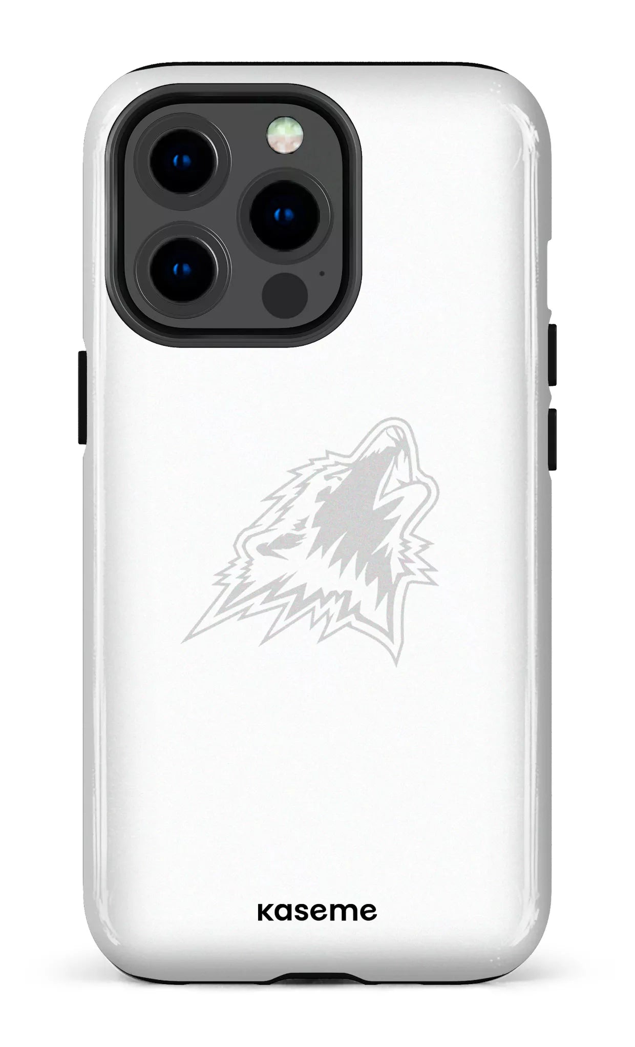 iPhone 13 pro Tough Les Huskies Blanc -