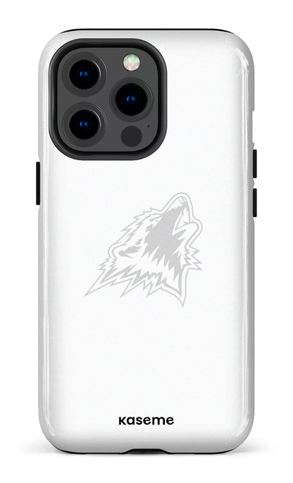 iPhone 13 pro Tough Les Huskies Blanc -