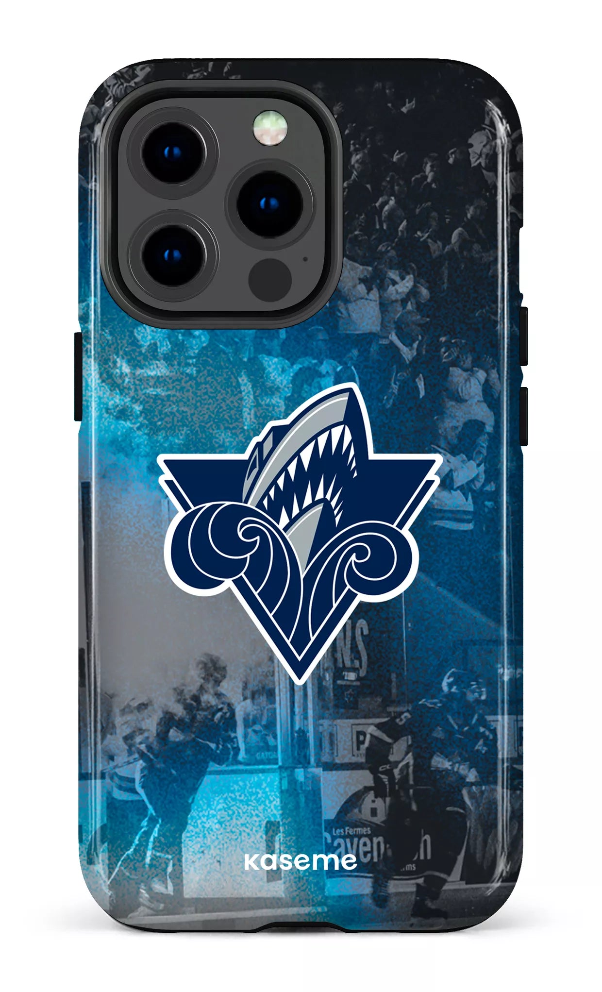 iPhone 13 pro Tough Océanic Logo & Foule -