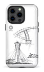 iPhone 13 pro Tough Parc Olympique - Croquis Plan Blanc -