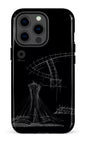 iPhone 13 pro Tough Parc Olympique - Croquis Plan Noir -