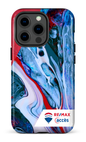 iPhone 13 pro Tough Peinture marbrée claire -
