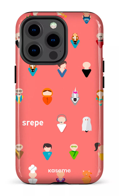 iPhone 13 pro Tough Personnages Saumon -