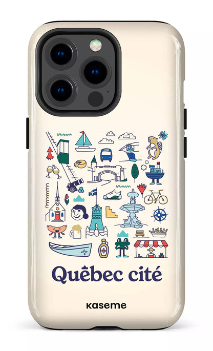 iPhone 13 pro Tough Québec illustré -
