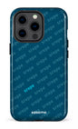 iPhone 13 pro Tough SREPE Pattern Bleu x Turquoise -
