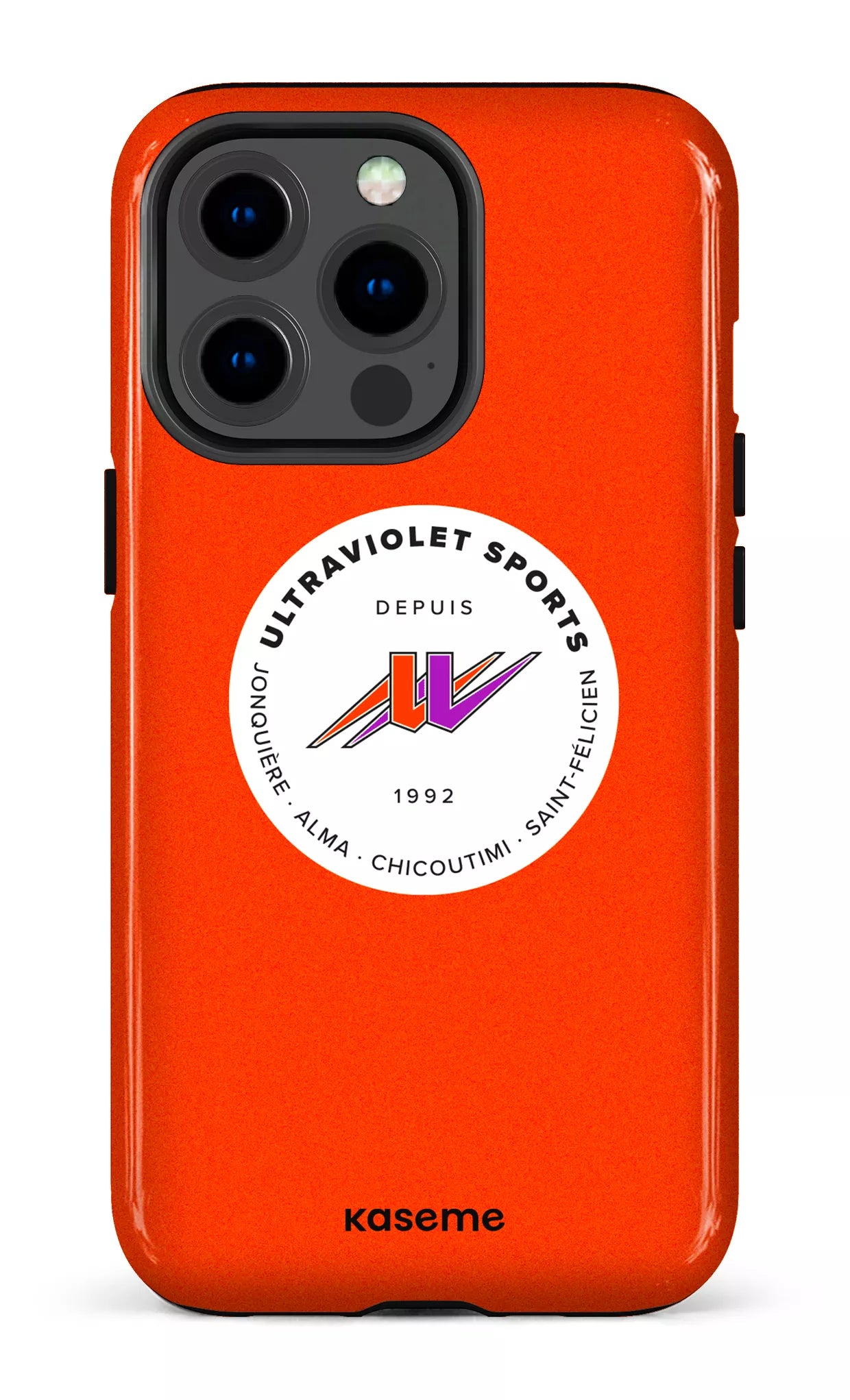 iPhone 13 pro Tough UltraViolet - Orange -