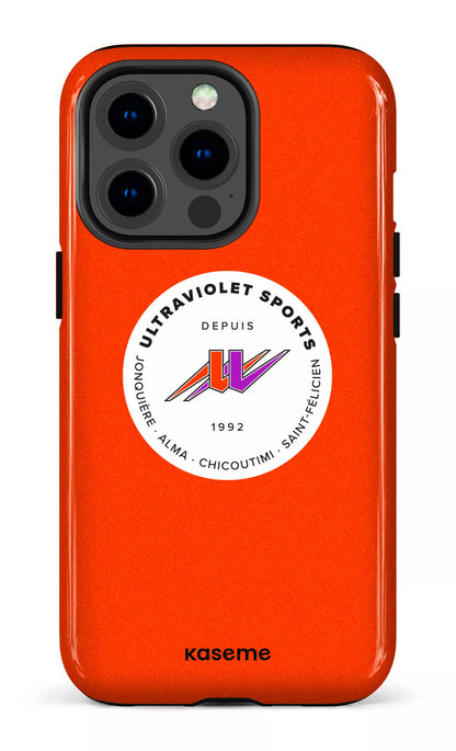iPhone 13 pro Tough UltraViolet - Orange -